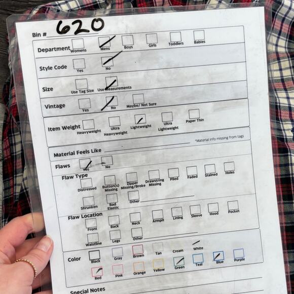 Ralph Lauren Red Green Mens XL Pony Button Down‎ Flannel Shirt Tartan Plaid - Picture 8 of 8